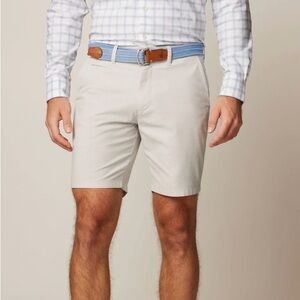 johnny-O Santiago Cotton Stretch Shorts Size 35 in Chrome